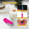 2 Pack Torch Lighter Butane Lighter,Refillable Mini Lighter for Candles