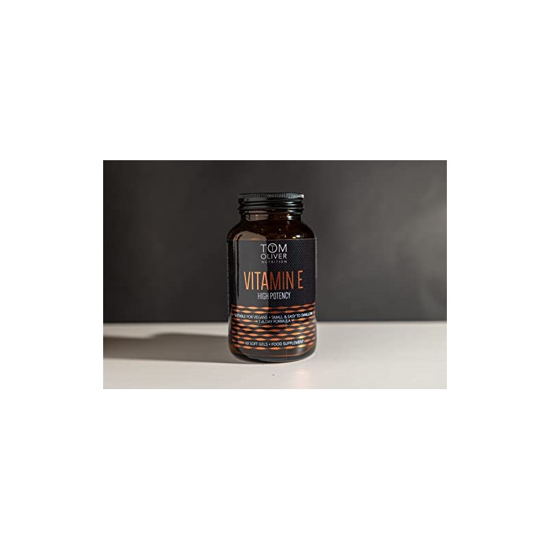 Tom Oliver Nutrition - Vitamin E 400IU High Potency, Highly