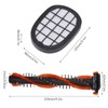 Vacuum Roller Brush Yellow Black Filter Replacement Vacuum Clerner Accessory