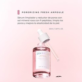 SKIN1004 Madagascar Centella Poremizing Fresh Ampoule 50 ml – Suero Facial con Centella Asiática – Textura Ligera – Para Piel Mixta a Grasa – Cuidado de Poros