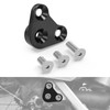 NICECNC Black Aluminum Exhaust Mount Bracket for Suzuki DRZ400S/DRZ400SM 2000-2024