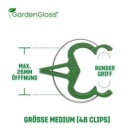 GardenGloss Plant Clips Set