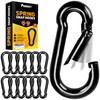 PAMAZY 12Pcs 2In Spring Snap Hooks, Utility Hook Clip, Heavy
