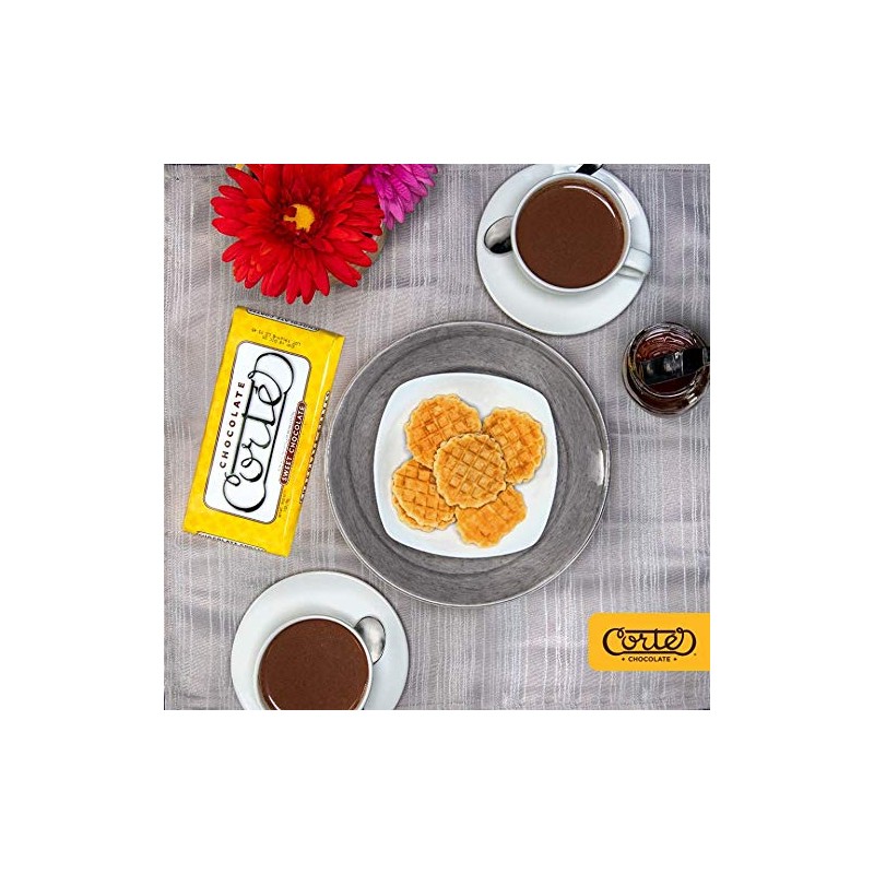 Chocolate Cortes Sweet Chocolate (2 Pack) 7 Oz each