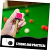 Mipcase 2pcs Snooker Cue Chalk Holder Rubber Non Slip Billiards