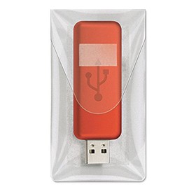 Cardinal CRD21140 USB Pocket, 2 in. x 3.44 in., Clear