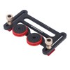 Double Wheel Bearing Roller Sliding Blocks Table Saw Feeding Guide