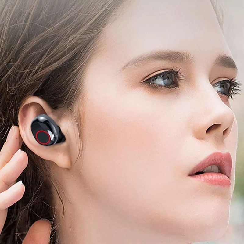 Maíz Audifonos Bluetooth Inalambrico Auriculares Pantalla Lcd