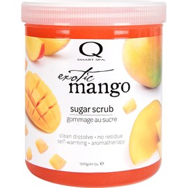 Qtica Smart Spa Sugar Scrub 44 oz, Exotic Mango by QTICA                                                                                              