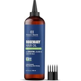 Botanic Hearth 100% Pure Rosemary Oil for Hair Growth Infused with Biotin