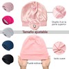 Gorro de Dormir para Mujer, Gorro de Dormir con Forro