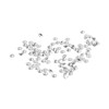 100pcs Transparent Rhinestones Mini Sharpened Bottom Exquisite Crystal Gems for