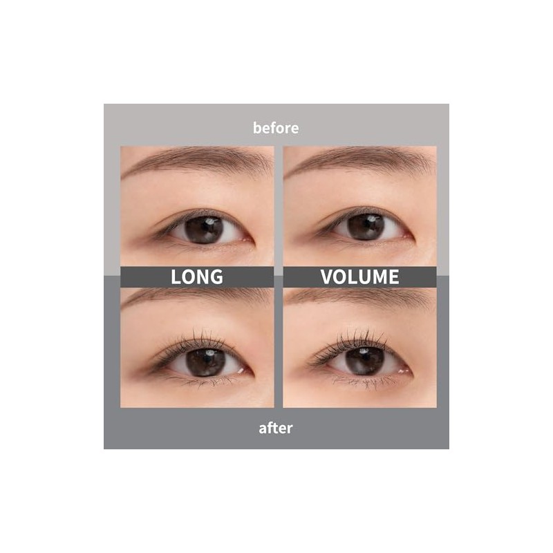 rom&nd Han All Fix Mascara 4 Colours, Intense Length, Volume
