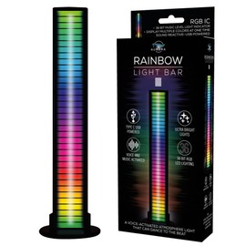 Funtime Gifts Rainbow Lightbar: Transform Your Space with Music-Synced Illumination