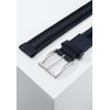LLOYD Men's Belts 7586 Braided Belt Navy / Blue, navy