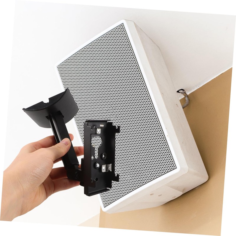 Gadpiparty 1set Adjustable Wall Mount Speaker Bracket for Easy Installation