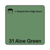 Edge ALOE GREEN 5/16" x 150' Colored L-Shaped Door Edge