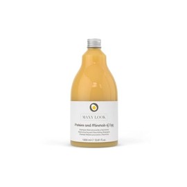 Maxy Look Restructuring and Nourishing Shampoo - Enriched with Egg Proteins and Minerals for Softness, Strength and Shine - Deep Conditioning for All Hair Types - 1000ml