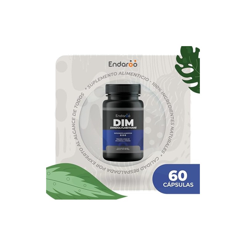 Dim Suplemento Alimenticio Origen Natural Apoyo Equilibrio Hormonal Bienestar Metabólico