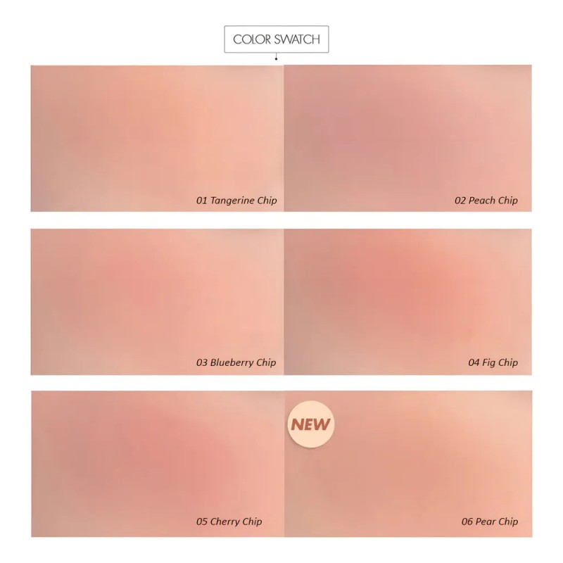 Rom&nd Rubor Compacto Better Than Cheek Fig Chip C03 Tono