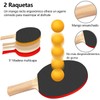 YOU ER MEI Red de Ping Pong, Raquetas y Pelotas