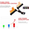 7/8'' ATV UTV Heated Handlebar Grips, 12V 3 Temperature Electric