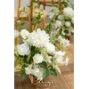 Ling's Moment 17.5" Tall Free Standing Artificial Flowers Arrangements 4