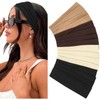 Elastic Non-Slip Soft Cloth Fabric Women's Headbands 16 Pack -