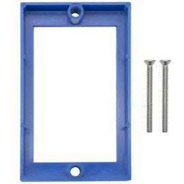 YQSIYU Single Gang Outlet Box Extender for Electrical Box, 1/2",Receptacle Extender for Home Improvement,Blue,1 Pack