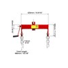 QWORK Engine Load Leveler, 4000lbs Laod Capacity, Heavy Duty Steel