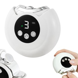 (2025 Improved Version) Electric Nail Clipper, Electric Nail Sharpener, Automatic Nail Clipper, Electric Nail Sharpener, Nail Sharpener, Nail Sharpener, 3 Speeds, LED Light, Low Noise, Lightweight