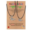 GBTBYS Back to School Dinosaur Necklace Gifts Set for 2