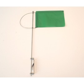 New Marine Verklicker Wind Direction Indicator for Sailing Boats Size 100 mm (Green)