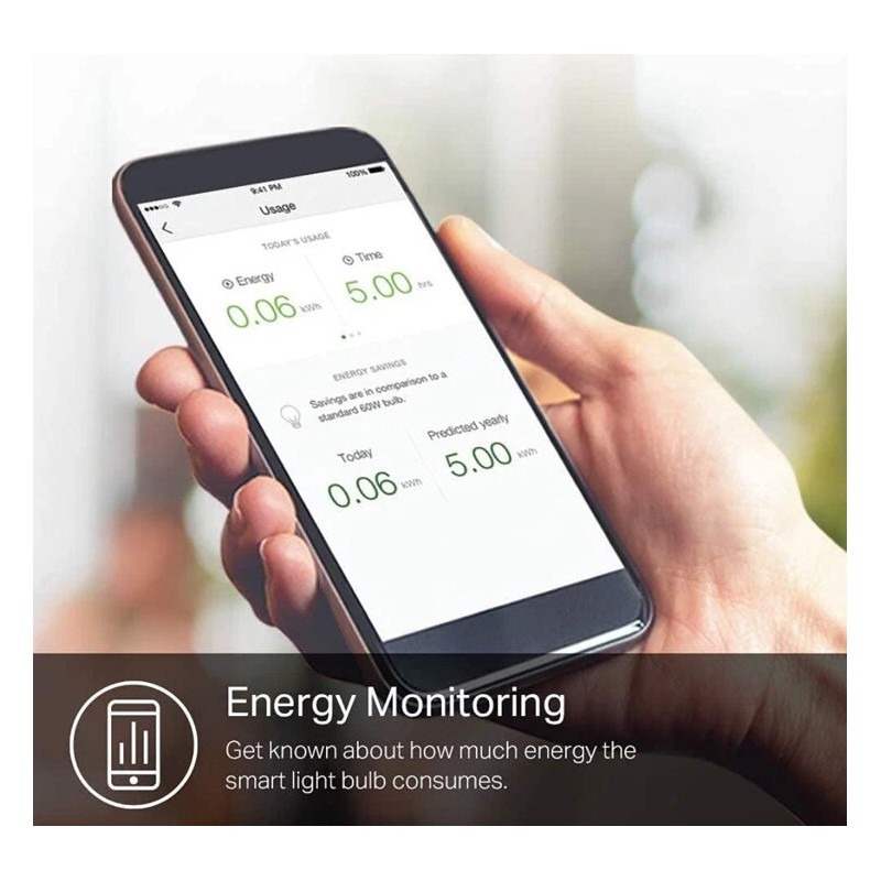 Kasa Smart Light Bulb - LED Multicolor Smart Wi-Fi Alexa