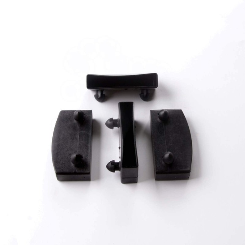 XIAONAN 54 mm, 20 pieces, slatted frame brackets, black, end