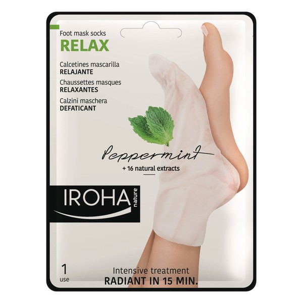 Iroha Intensive Treatment Socks Peppermint Socks Pack of 2 x Pack of 2)