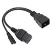 C20 to C7 C19 Y Splitter Power Plug Cord Single
