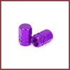 HEROFFIX 10pcs Purple Tire Stem Valve Caps Wheel Valve Covers