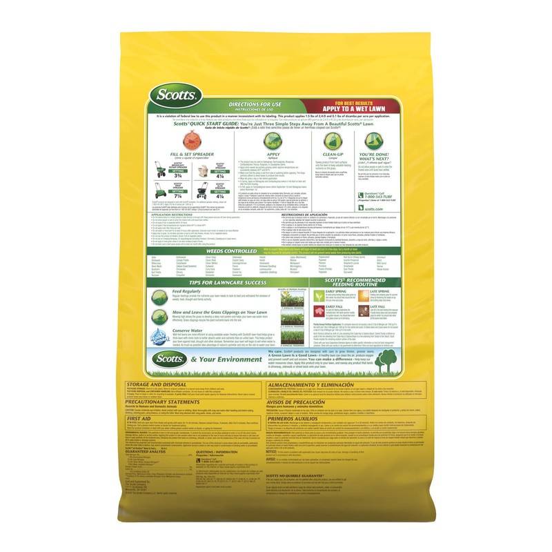 Scotts Turf Builder Weed and Feed5, Weed Killer Plus Lawn