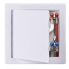 Suteck 18 x 18 Inch White Access Doors, Reinforced Hinged