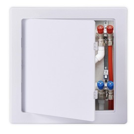 Suteck 18 x 18 Inch White Access Doors, Reinforced Hinged Access Panel for Drywall Walls and Ceilings