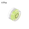 sourcing map 4pcs Round Bubble Level 15x8mm Mini Circular Bullseye