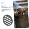 Mobestech Round Fire Grate for Indoor and Outdoor Use High