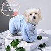 Cute Pet Bath Towel, Pet Wearable Bath Towel, Soft Pet