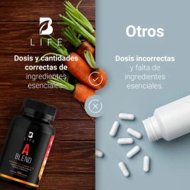 Vitamina A, De 300 Cápsulas. B Life Sabor Sin sabor