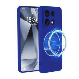 YUXING Case Compatible with Motorola Moto G15/G17/G15 Power/G17 Power Blue