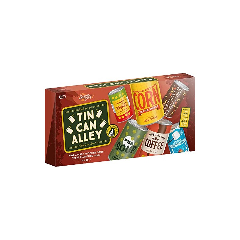 Professor Puzzle Tin Can Alley - Have a Blast Knocking