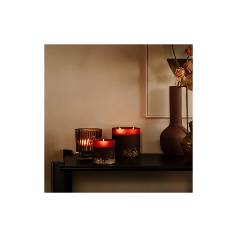 Spaas Maxi Scented Tealights flatpack x8 10h, Charming Christmas, Bordeaux