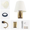 Lysed Wall Sconce Vintage Style Wall Light Fixture, Classic Wall