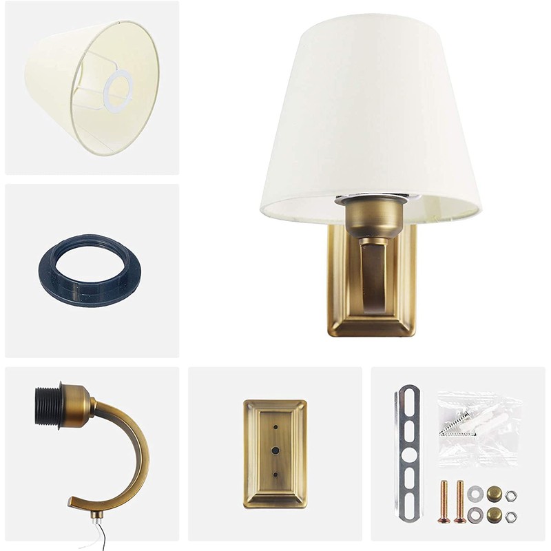 Lysed Wall Sconce Vintage Style Wall Light Fixture, Classic Wall